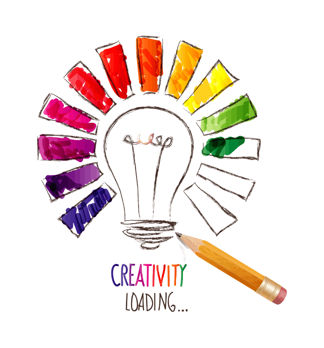 Art Version creativity concept