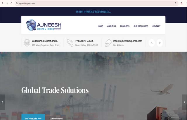 rajneeshexports-web