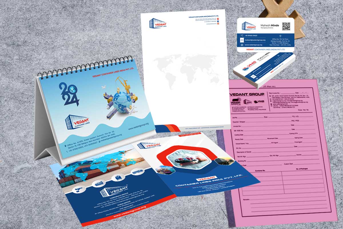 vedantcontainerlines-stationery